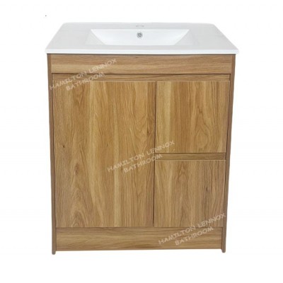 Vanity - R750FS - Free Standing 750mm - Wood Grain